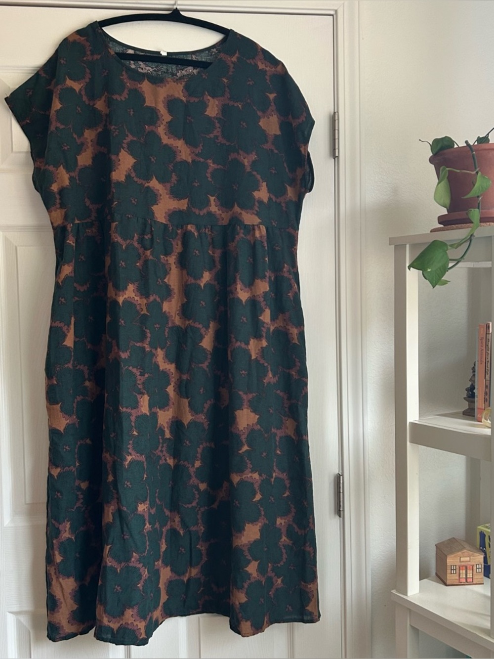 SHEIN floral midi dress size 2x
